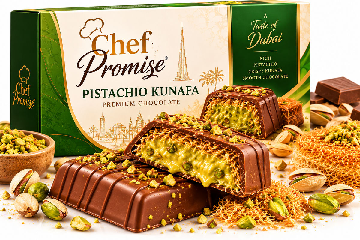 Chef Promise Pistachio Kunafa