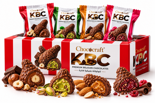 Chococraft KBC Belgian Chocolates – 22g × 12
