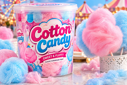 Cotton Candy – 160g × 20 Pack