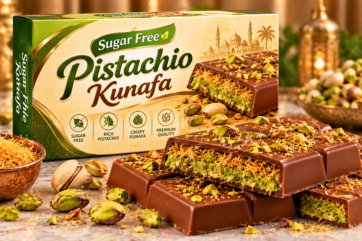 Sugar Free Pistachio Kunafa